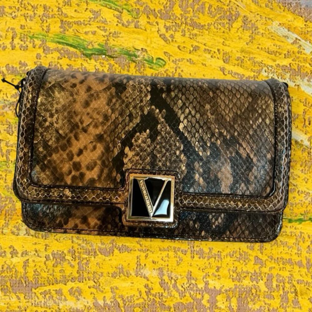 Victoria’s Secret ladies wallet, clutch, faux snakeskin